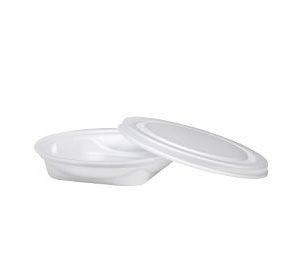Marmiteiro com fundo quadrado com tampa - 500ML