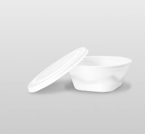 Marmiteiro com fundo quadrado com tampa - 1100ML