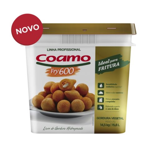 Gordura Vegetal COAMO FRY 600 14,5kg